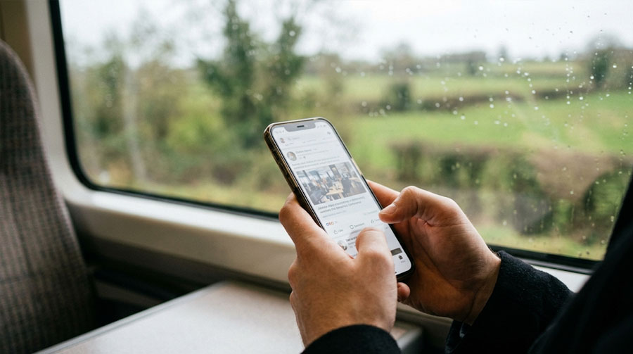 Get traffic by being active on social media