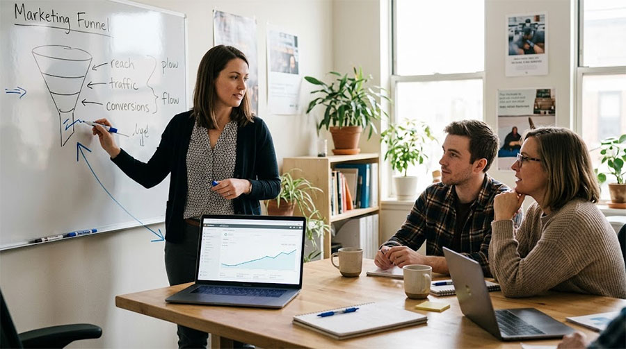 Ways to get more website traffic for a small business